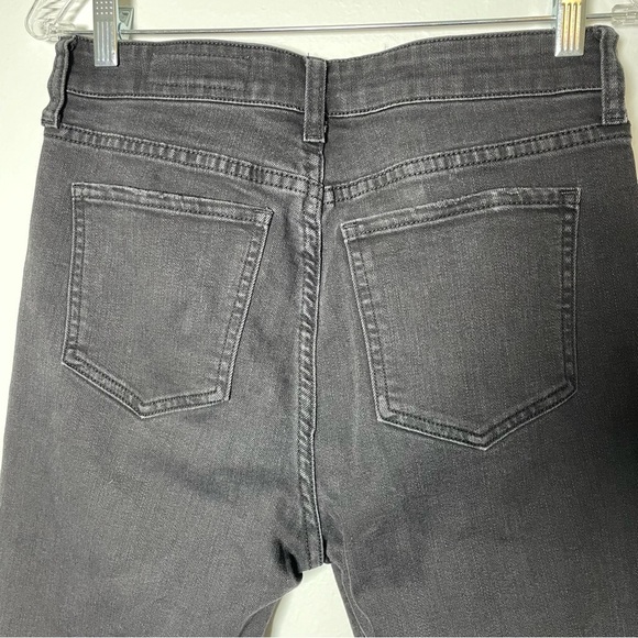 Pistola Black Raw Hem Exposed Button Fly Jeans| Size 30 - Picture 4 of 12